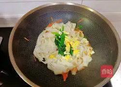 Illustration of how to make stir-fried noodles 15