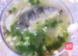 Illustration of how to make crucian carp tofu soup 17
