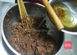 Illustration of how to make fried buns 2