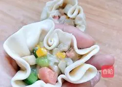 Illustration of how to make siomai 9