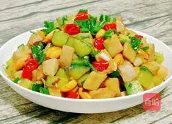 Illustration of how to make Kung Pao King Oyster Mushroom 16