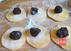 Xinwen Gourmet Pumpkin Rose Sand Bun Recipe Illustration 12