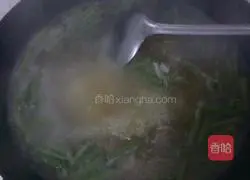 Beans Illustration of how to make vermicelli soup 9