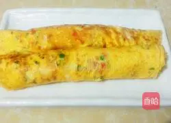 Illustration of how to make egg rolls 8