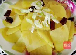 Illustration of how to make pepper potato slices 5