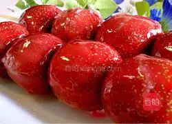 Illustration of how to make candied haws 14