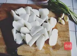 Illustration of how to make radish and pork ribs soup 2