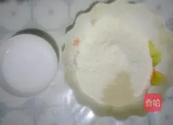 Illustration of how to make pure natural green radish sprouts steamed buns 1