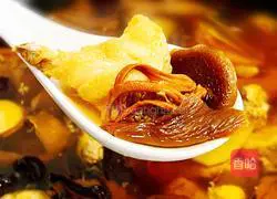 Illustration of how to make mushroom and chicken soup 7