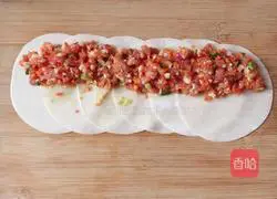 Illustration of how to make egg-shaped rose dumplings 3