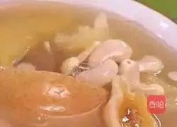 Apple, Snow Pear and Tremella Soup Recipe Illustration 4