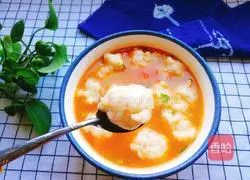 Illustration of how to make fish ball soup 21