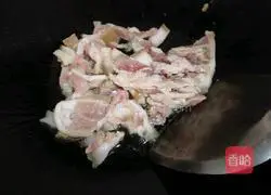 Illustration of how to make pork belly and stir-fried carrots 1