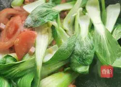 Illustration of how to make fried noodles with tomatoes and eggs 8