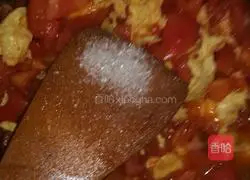 Illustration of how to cook tomato and egg noodles 15