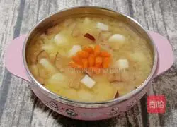 Yam, Red Dates and Tremella Soup (Baby Complementary Food) Recipe Illustration 9