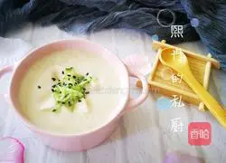 Illustration of how to make Korean tofu cold soup 7