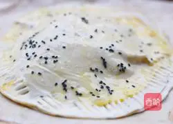 Illustration of how to make poppy milk cheese sweet potato cake 11