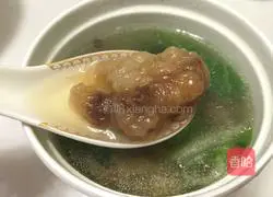 Illustration of how to make crispy meat soup 7