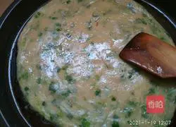 How to make scallion pancakes 6