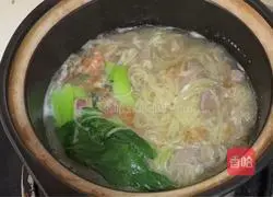 Illustration of how to make pork liver noodles 9