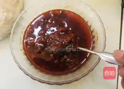 Illustration of how to make farm noodles with soy sauce 2