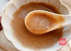 Illustration of how to make red jujube rice paste 10