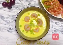 Illustration of how to make delicious shrimp steamed eggs 5