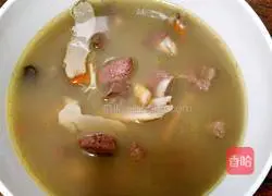 Illustration of the Recipe of Adzuki Bean Herbal Pork Ribs Soup 9