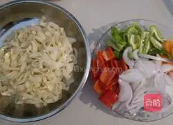 Classic Fried Noodles Version A Recipe Illustration 3