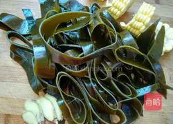 Illustration of how to make kelp soup 4