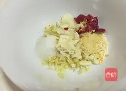 Illustration of how to make spinach vermicelli 2