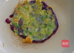 Purple Sweet Potato Egg Pancake Recipe Illustration 11