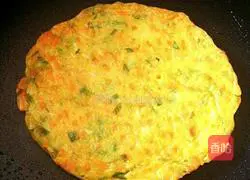 Illustration of how to make vegetable egg pancakes 7
