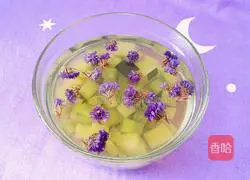 Winter Melon Peel Forget-Me-Not Flower Tea Recipe Illustration 7