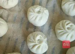 Illustration of how to make salt vegetable buns 1