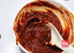 Illustration of Korean Spicy Duck Gizzard Noodles 8