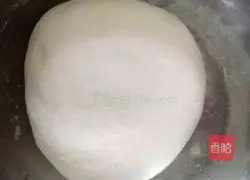 Illustration of making sauce-flavored pancake 1