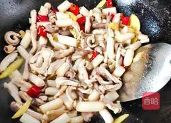 Lotus root Illustration of how to make fried pork belly 7