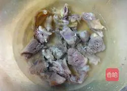 Illustration of how to make tea tree mushroom old duck soup 3