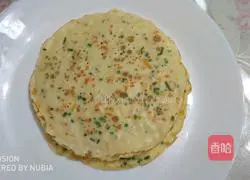 Illustration of how to make nutritious vegetable egg pancakes 8