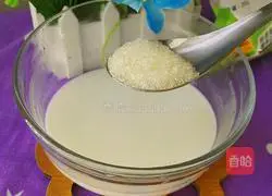 Illustration of the first recipe for frying milk-flavored hand skin 2