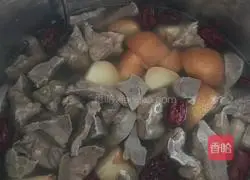 Snow pear pig lung soup Illustration of how to do it 5