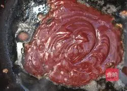 Illustration of how to make tomato meat sauce pasta 6