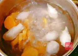 Illustration of how to make healthy persimmon and wheat ear-shaped dumplings 17