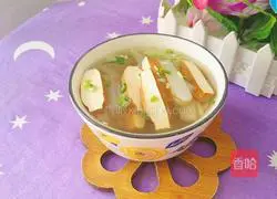Illustration of how to make white radish and tofu soup 10
