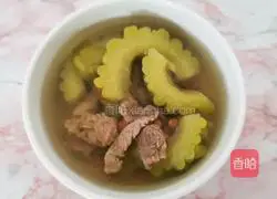 Teach you how to make the most tender bitter melon and beef soup, nourishing and relieving heat, suitable for all ages, illustration 5