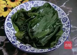 Illustration of how to make kelp and tofu soup 1