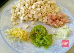 Tofu and braised milk and egg noodles Illustration of how to do it 1