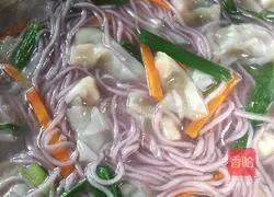 Recipe for Xiaoyuer Wonton Purple Potato Noodles 12